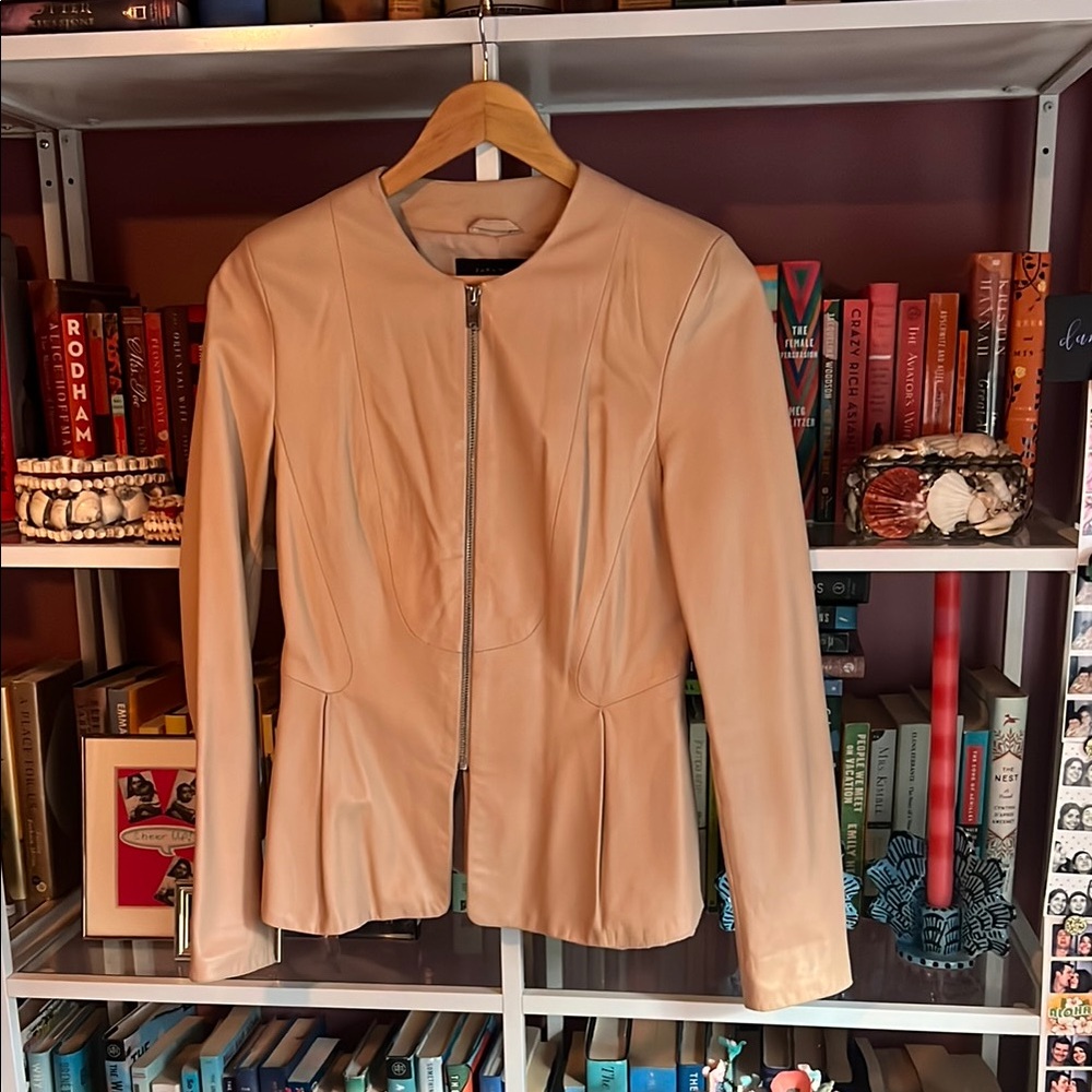 Zara Leather Jacket/Top